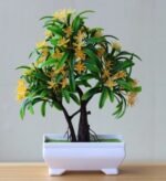 Bonsai Rubber Artificial Potted Plant Ornaments - Image 2