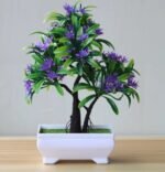 Bonsai Rubber Artificial Potted Plant Ornaments - Image 3