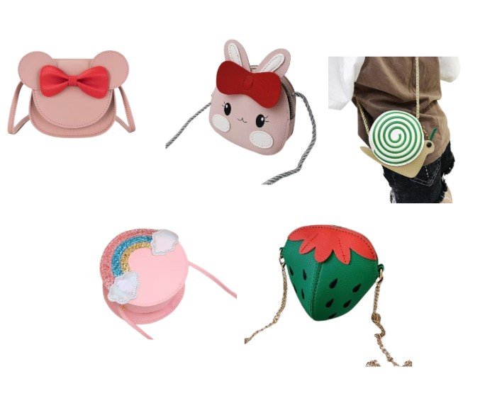 6 Small Crossbody Bags for Kids - Image 1