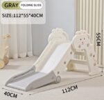 Folding Slide Playhouse Home Mini Plastic Toys - Image 3
