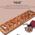 Table Game with Wooden Board for Adults & Kids