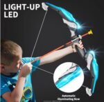 Led Light up Archery Toy Set With Suction Cup Bow and Arrow Toys