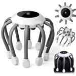 Rechargeable Octopus Claw Hair Scalp Head Massager