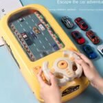 Racing Car Electronic Adventure Game Steering Wheel Toy