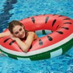 Swim Ring 120 Cm Inflatable Watermelon Swimming Ring