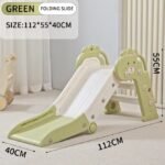 Folding Slide Playhouse Home Mini Plastic Toys - Image 4