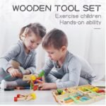 Wooden Tool Set for Kids