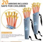 Led Light up Archery Toy Set With Suction Cup Bow and Arrow Toys - Image 2