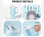 Coffee Mug 40oz Tumbler with Handle - Image 3