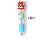 Four-Color Ballpoint Pen Plastic School Stationery - Image 2