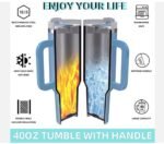 Coffee Mug 40oz Tumbler with Handle - Image 2