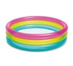 Three Ring Pool Inflatable Round Baby Swimming Pool